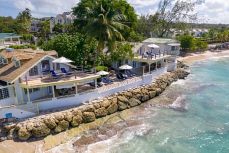 beautiful beachfront villa