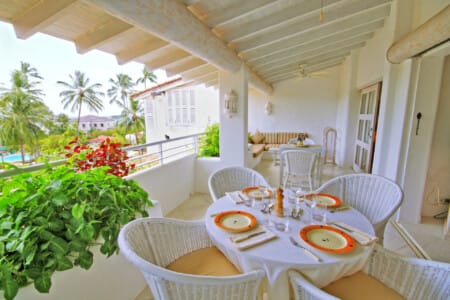 Exterior of comfortable 2-bedroom apartment